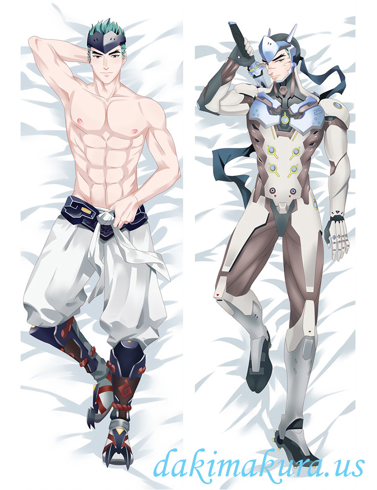 Genji - Overwatch Male Anime Dakimakura Japanese Hugging Body Pillow Covers